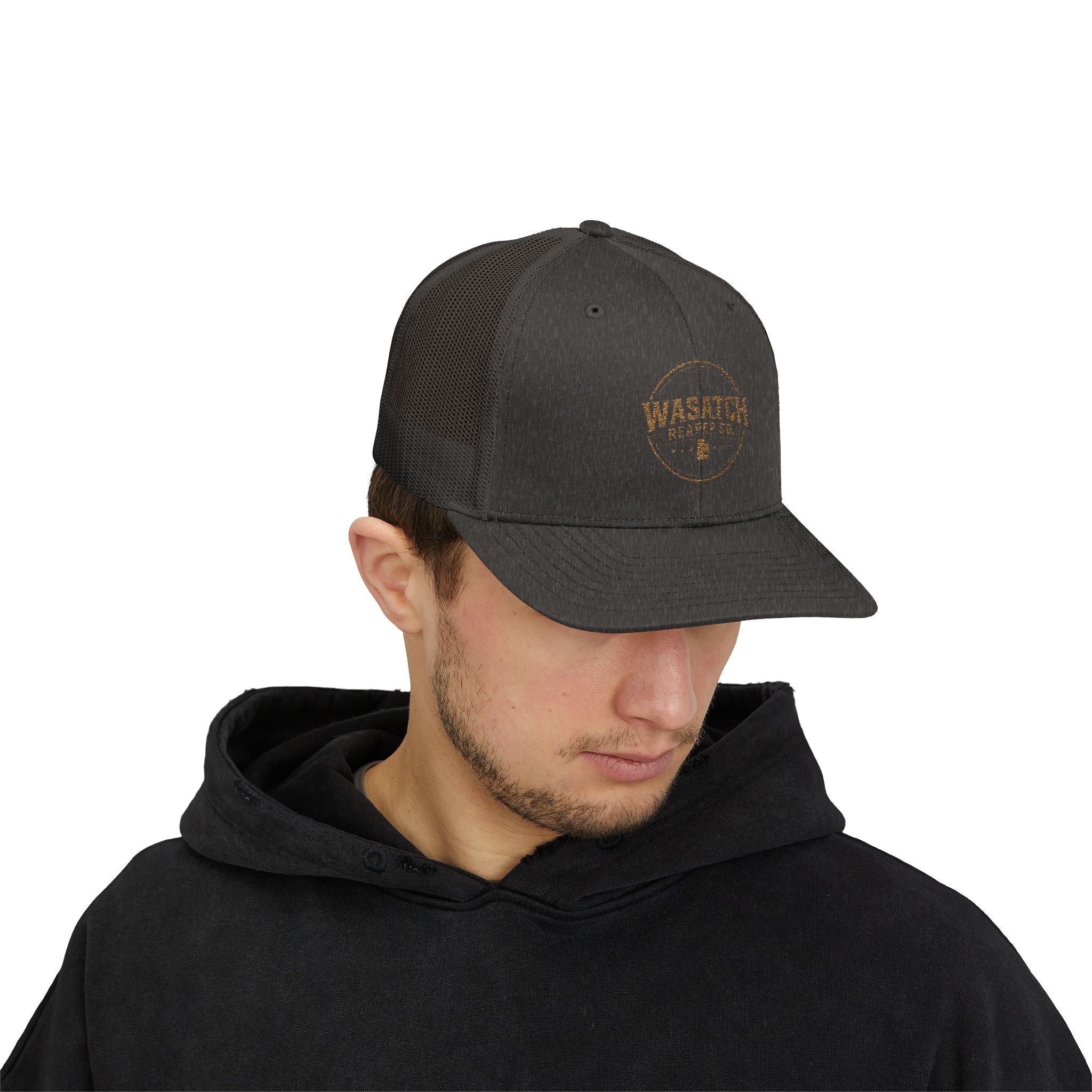 Wasatch Beer Co. Logo Snapback Trucker Cap | Brewery Patch Hat