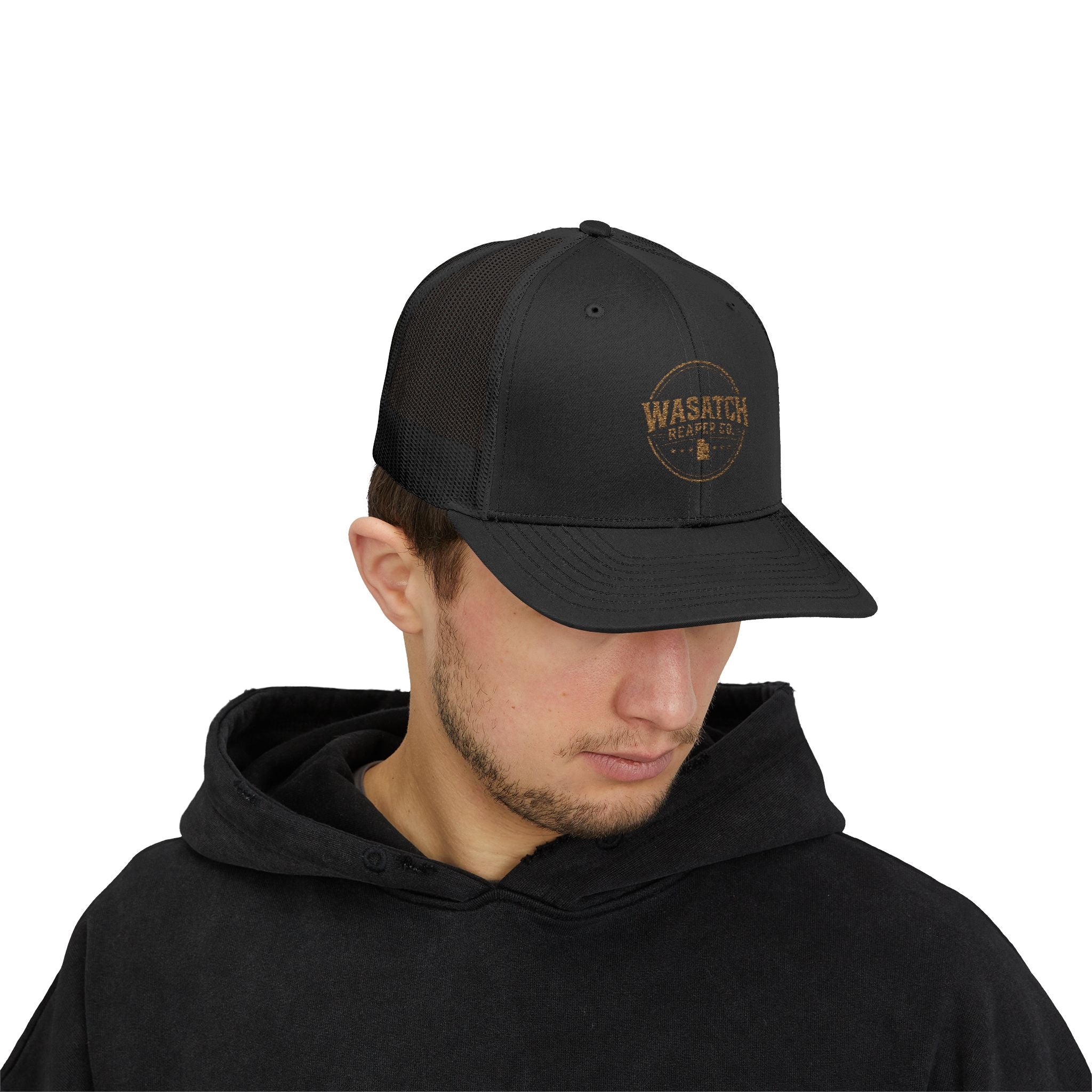Wasatch Beer Co. Logo Snapback Trucker Cap | Brewery Patch Hat