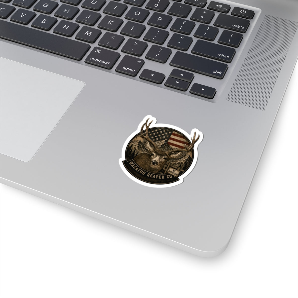 American Flag Deer Sticker | Wasatch Reaper Co.
