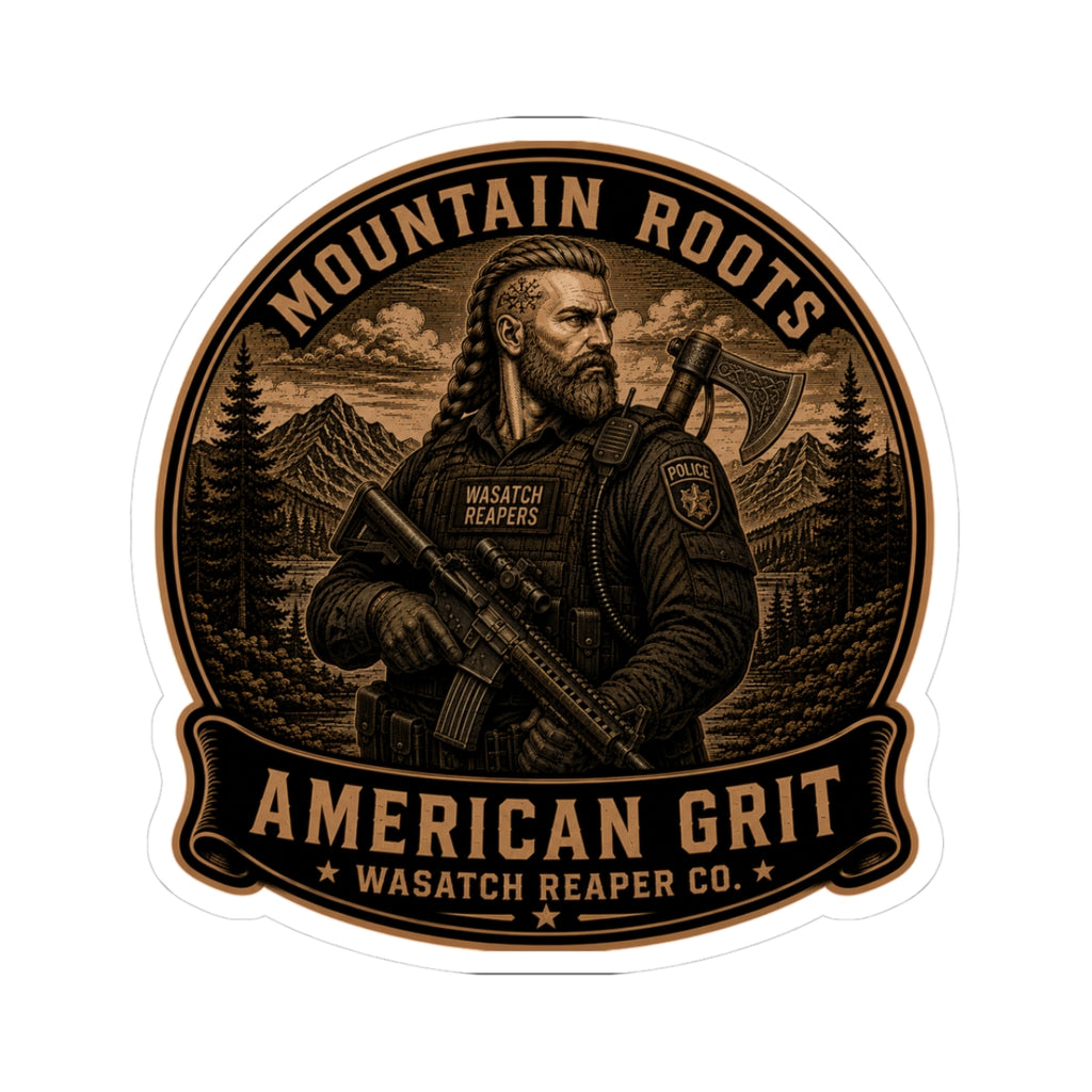 American Grit Mountain Roots sticker |