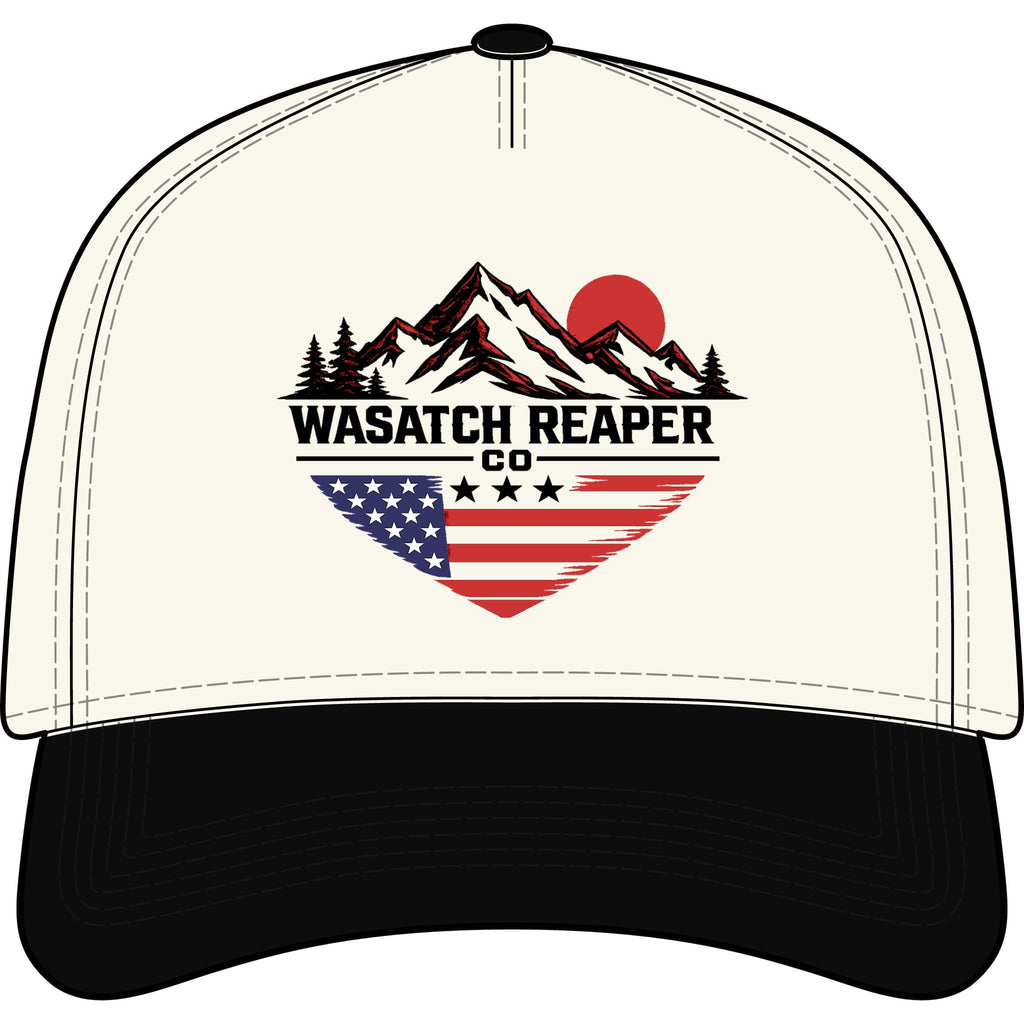 Wasatch Reaper Co. Mountain Heart Two-Tone Cap