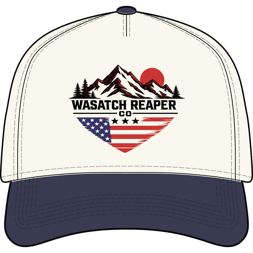 Wasatch Reaper Co. Mountain Heart Two-Tone Cap