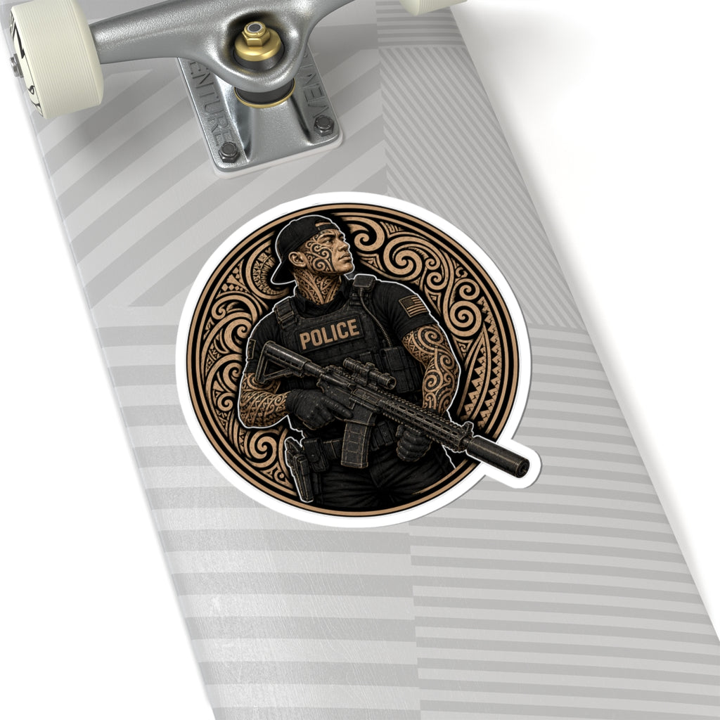NZ Police Officer sticker | Maori