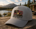 Wasatch Reaper Co. Duck Flag Cap — American Outdoor Hunting Trucker Hat
