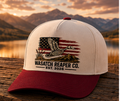 Wasatch Reaper Co. Two-Tone Cap — Vintage American Duck Hunting Hat