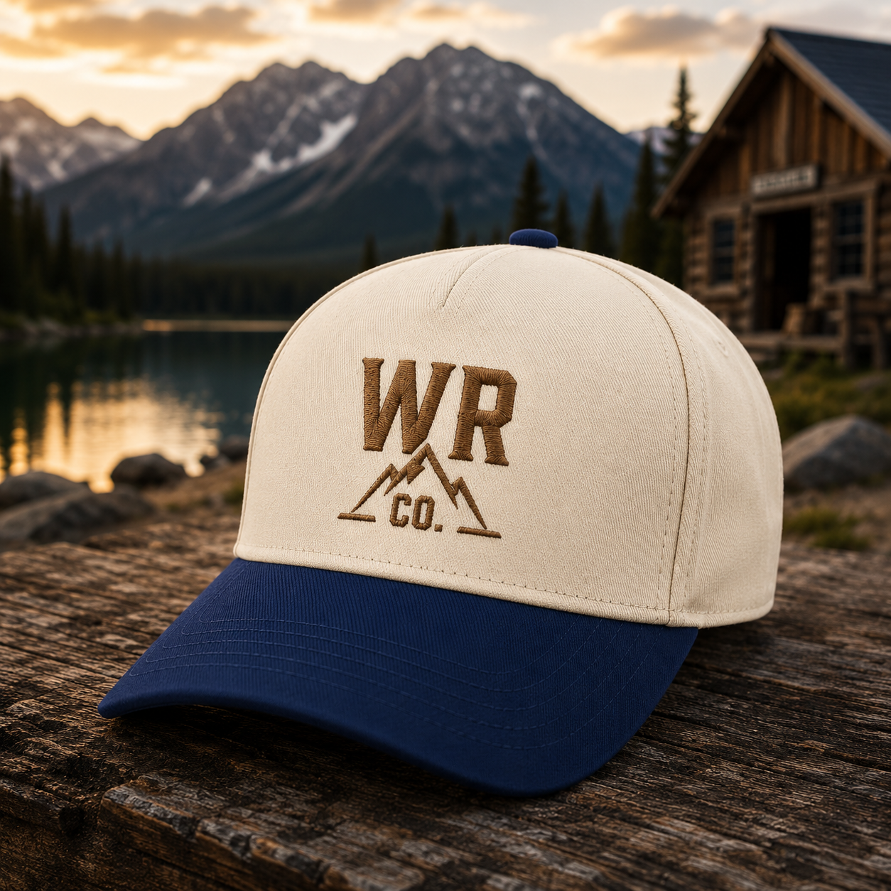 WR Co. Hat | Two-Tone Trucker Hat