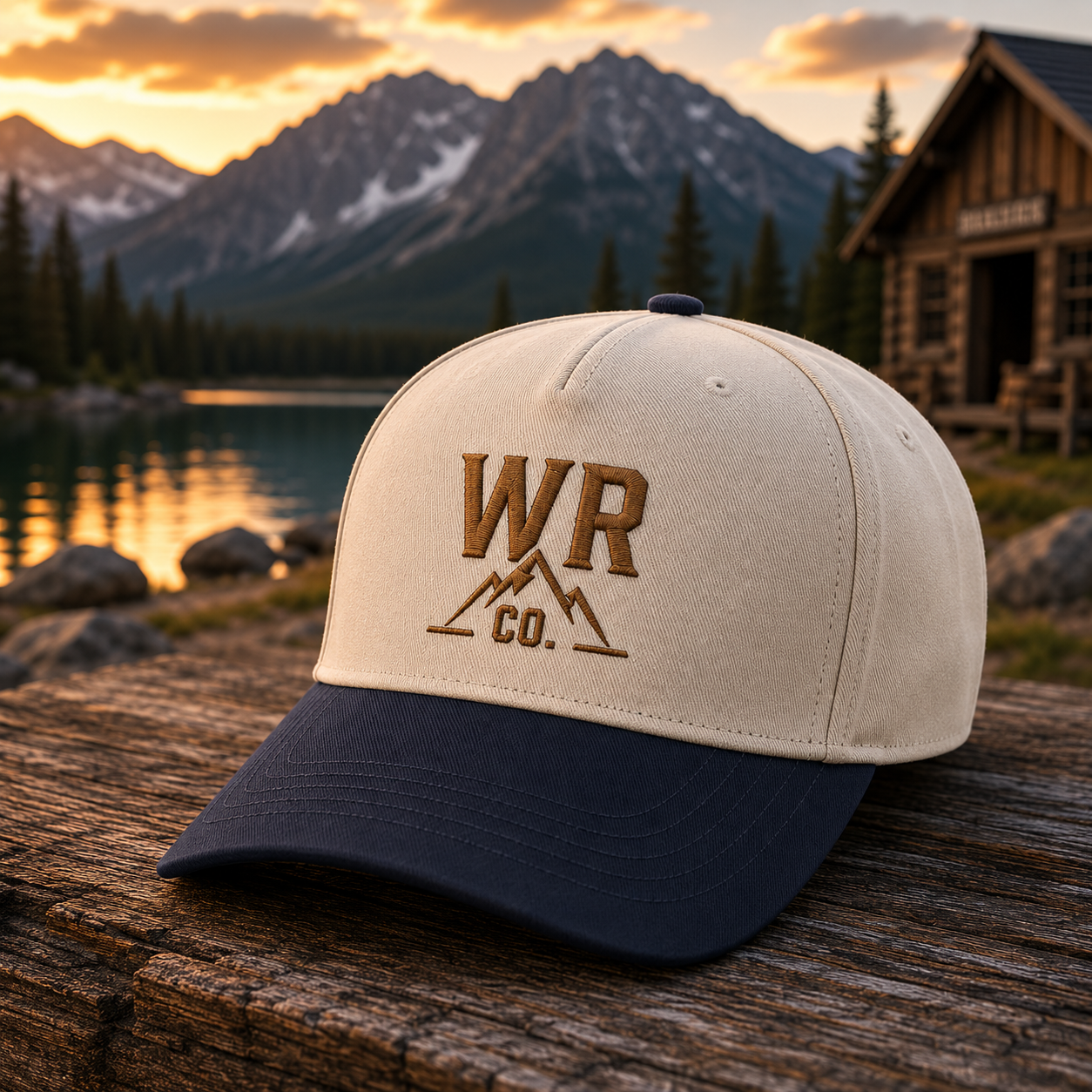 WR Co. Hat | Two-Tone Trucker Hat
