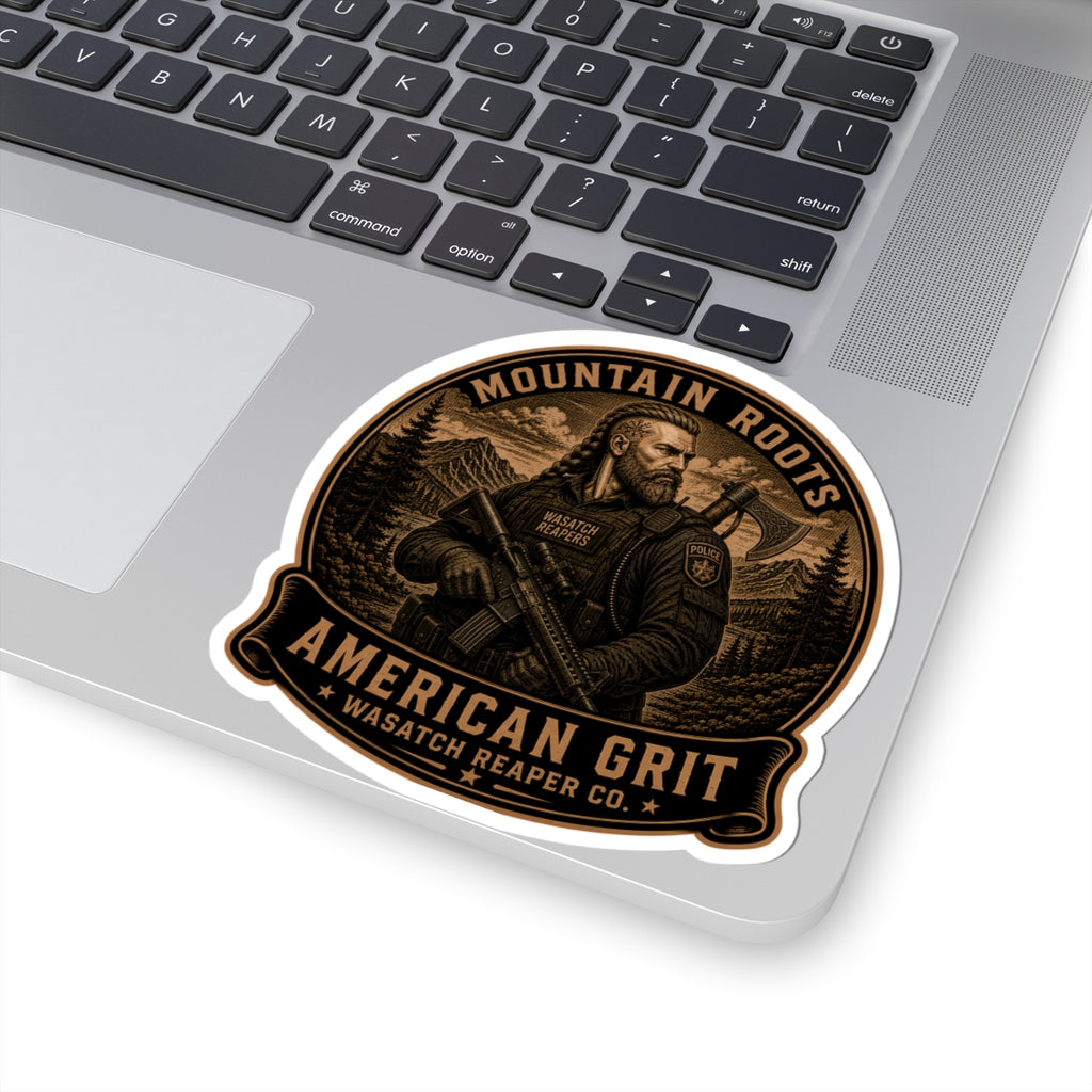 American Grit Mountain Roots sticker |