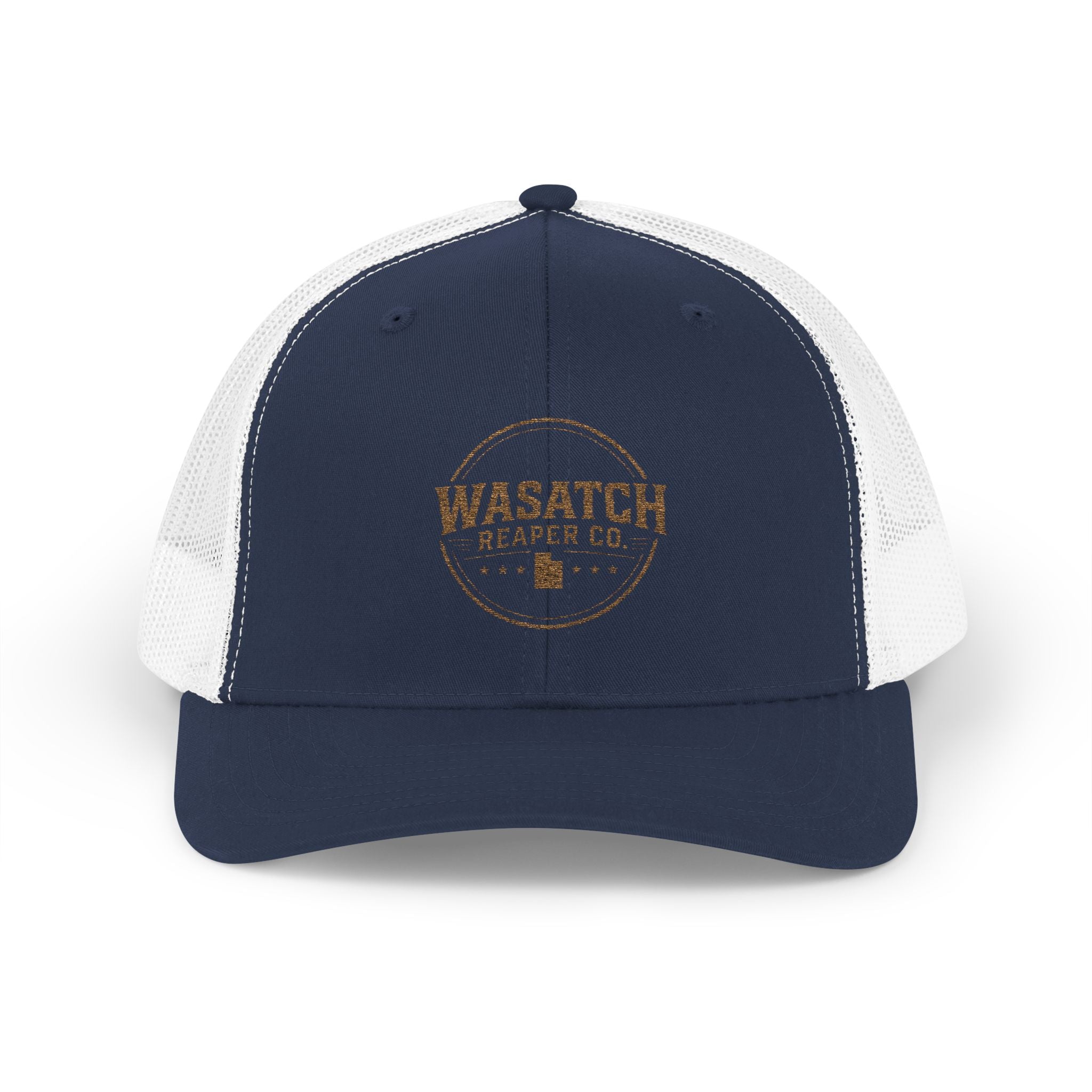 Wasatch Beer Co. Logo Snapback Trucker Cap | Brewery Patch Hat